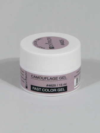 Камуфлирующий гель для наращивания ногтей Тон 4625 Sofiprofi FAST COLOR GEL, 15 мл